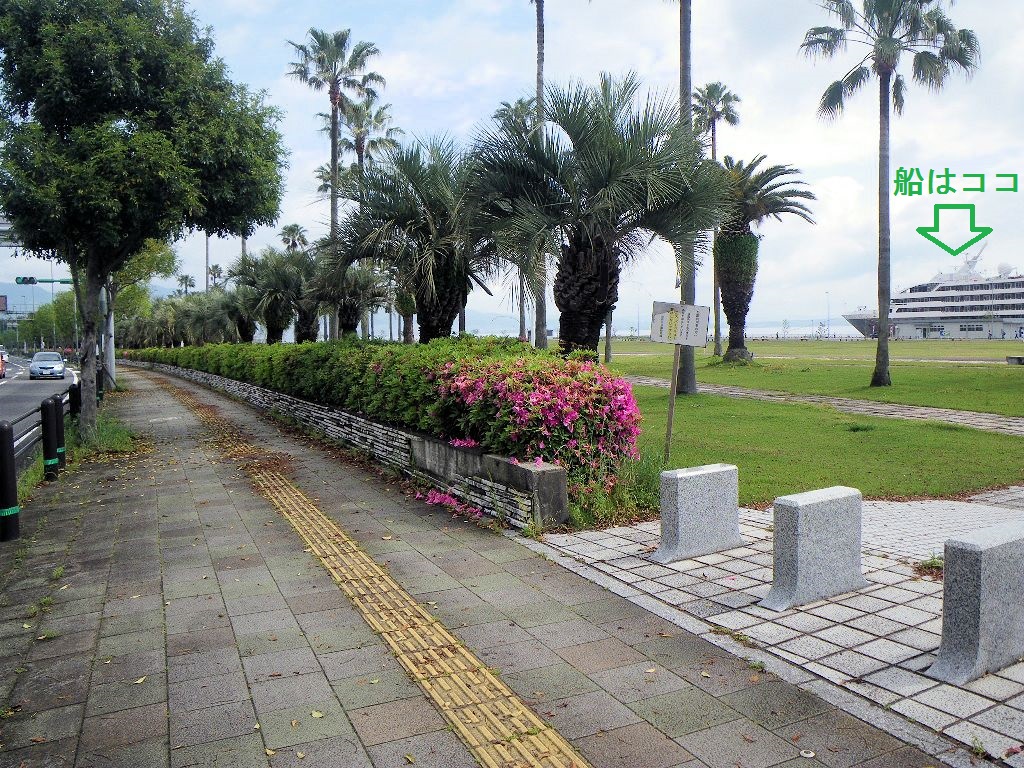 大分マラソンコースとポナン