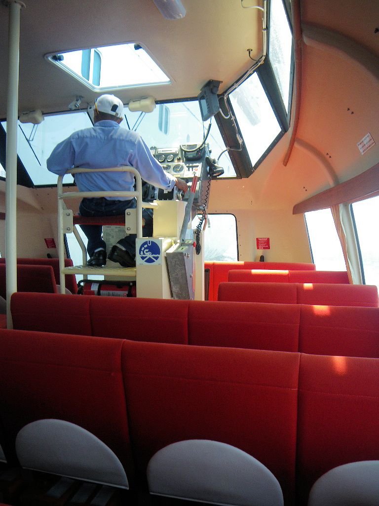 テンダー運転席