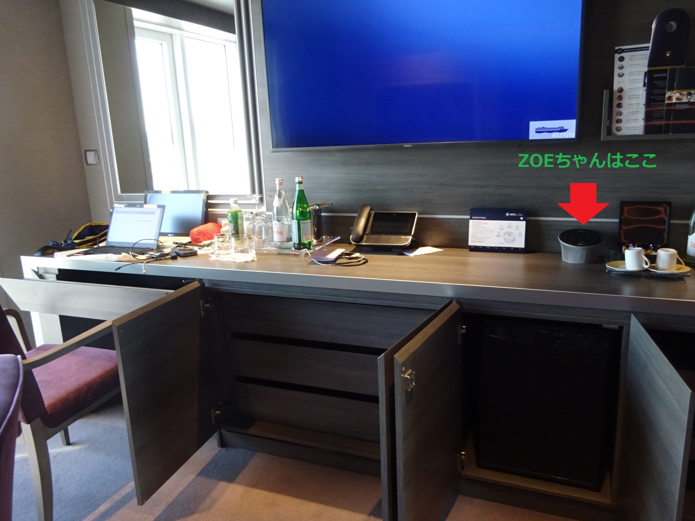 ZOEちゃんはここ